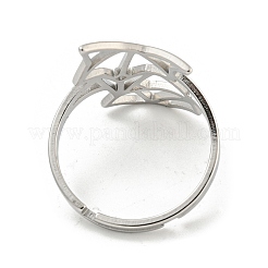 Non-Tarnish 304 Stainless Steel Rings&nbsp;LS-RJEW-R142-01P