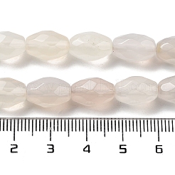 Natural White Agate Beads Strands&nbsp;G-P520-C14-01