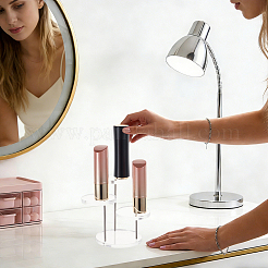 1 Set 5-Tier Round Acrylic Jewelry Riser Stands&nbsp;ODIS-CN0001-06