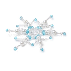 Christmas Theme Glass Big Pendants&nbsp;HJEW-JM02560