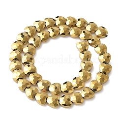 Electroplate Glass Beads Strands&nbsp;EGLA-L045-D-FP02