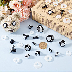 8 Styles Plastic Safety Craft Eye&nbsp;DIY-GL0005-27