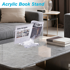 Acrylic Desktop Book Stands&nbsp;AJEW-WH0455-279B