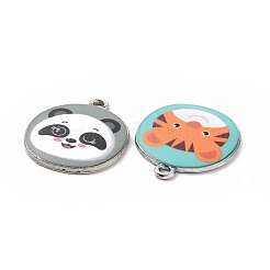 Alloy Enamel Pendants&nbsp;ENAM-G213-13P