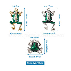 Alloy Enamel Pendants&nbsp;ENAM-TA0001-19