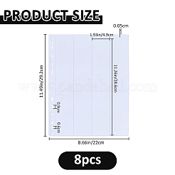 4-compartment PVC Sample Bags&nbsp;AJEW-WH0871-06B