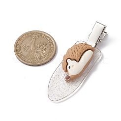 Forest Animal Theme Opaque Resin Alligator Hair Clips&nbsp;PHAR-JH00099