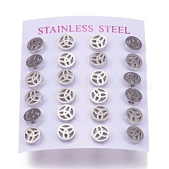 Tarnish Resistant 304 Stainless Steel Stud Earrings&nbsp;EJEW-N045-02P