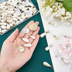 84pcs 7 style ABS Plastic Imitation Pearl Pendants&nbsp;KY-CA0001-23