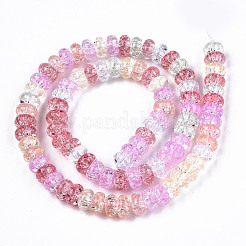Transparent Crackle Glass Beads&nbsp;X-GLAA-S192-003