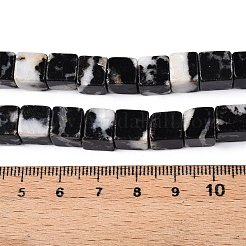 Natural Zebra Jasper Beads Strands&nbsp;G-T139-8x8-15A
