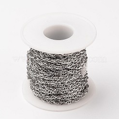 Tarnish Resistant 304 Stainless Steel Rope Chains&nbsp;CHS-L015-10