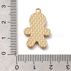Christmas Theme Alloy Enamel Pendants&nbsp;ENAM-Q509-02KCG-04