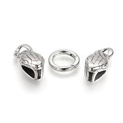 304 Stainless Steel Spring Gate Rings&nbsp;STAS-Q209-31