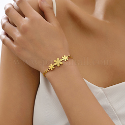 201 Stainless Steel Curb Chains Link Bracelets&nbsp;GH1682