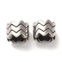 304 Stainless Steel European Beads&nbsp;STAS-A080-30AS