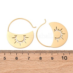 304 Stainless Steel Dangle Earrings&nbsp;EJEW-Z118-07G-01