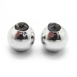 Anti-Tarnish Rhodium Plated 925 Sterling Silver Beads&nbsp;STER-I016-106B-P