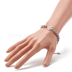 Tarnish Resistant Tree of Life Link Bracelets for Men Women&nbsp;BJEW-JB06686