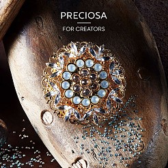 Preciosa&reg Crystal Hotfix Flatback Stones&nbsp;Y-PRC-HSS8-00030-296