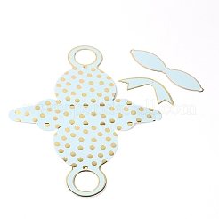 Handbags Shape Polka Dot Pattern Paper Candy Gift Fold Bags&nbsp;X1-BT-TAC0001-02A
