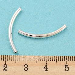 925 Sterling Silver Tube Beads&nbsp;STER-Q191-03C-S
