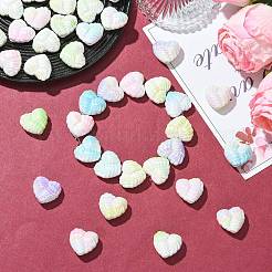 UV Plating Braided Opaque Acrylic Beads&nbsp;MACR-CJC0016-09A