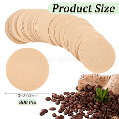 Round Coffee Filter Paper&nbsp;AJEW-CN0004-70B