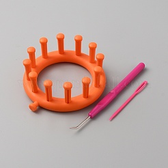 Round Plastic Knitting Looms&nbsp;TOOL-WH0159-05