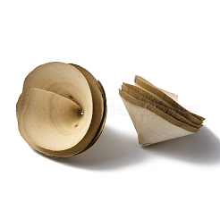 Wood Flowers&nbsp;AJEW-WH0258-514C