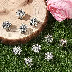 Alloy European Beads&nbsp;X-PALLOY-S079-078AS