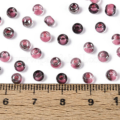 Transparent Inside Colours Glass Seed Beads&nbsp;SEED-T007-19A-02