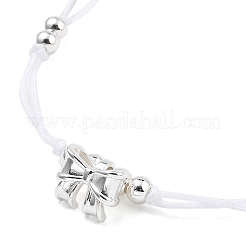 3Pcs Nylon Thread Braided Bead Bracelets&nbsp;BJEW-JB11212