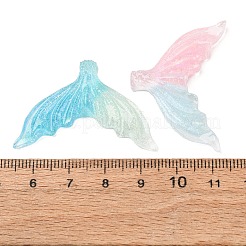 Luminous Ocean Transparent Resin Cabochons&nbsp;CRES-L045-02C