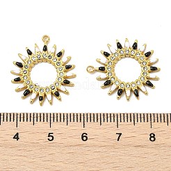 304 Stainless Steel Enamel Pendants&nbsp;STAS-T076-10G-03