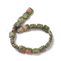 Natural Unakite Beads Strands&nbsp;G-K359-B14-01