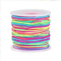 Segment Dyed Round Polyester Elastic Cord&nbsp;OCOR-WH20018-35B