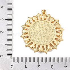 Natural White Shell Flower Pendants&nbsp;KK-F919-44G