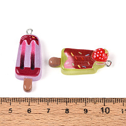 Transparent Resin Pendants&nbsp;RESI-N050-07P