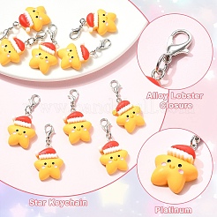 10Pcs Resin Pendant Decorations&nbsp;HJEW-YW00373