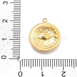 304 Stainless Steel Enamel Rhinestone Pendants&nbsp;RESI-R155-020G-03