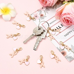 10Pcs Alloy Enamel Pendant Decorations&nbsp;HJEW-YW00396