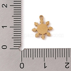 Ion Plating(IP) 304 Stainless Steel Charms&nbsp;STAS-Z083-01G