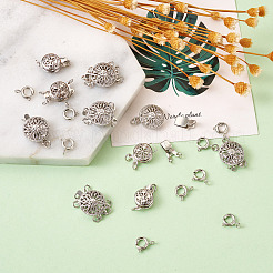 28Pcs 6 Style Brass Box Clasps&nbsp;FIND-TA0001-53