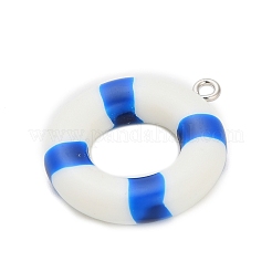 Opaque Resin Pendants&nbsp;RESI-A047-01B