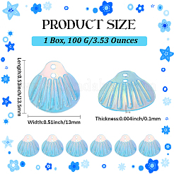 100G PVC Sequin/Paillette Beads&nbsp;KY-CY0001-06A