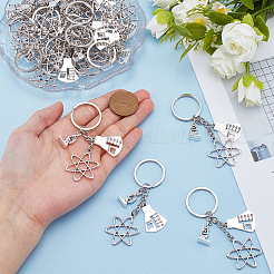 24Pcs Alloy Keychains&nbsp;KEYC-GO00019