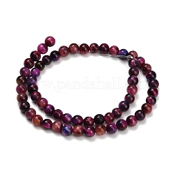 Natural Tiger Eye Beads Strands&nbsp;LS-G-B133-A02-6mm-10