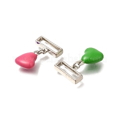 Alloy Enamel Pendants&nbsp;FIND-C065-09P