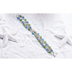 6 Colors Lobster Claw Clasps and 6 Colors Open Jump Rings Brass for Jewelry Making&nbsp;KK-PH0014-01